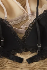 TRENDYOLMİLLA Black-Nude 2 Sets Paket Micro Without underwire Covered Lace Detailed Sleeveless Triangle Knitting Bra - Image 11
