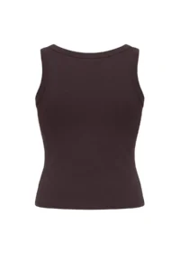 TRENDYOLMİLLA Brown Brush Scuba Regular Blouse - Image 6