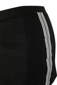 TRENDYOLMİLLA Black Striped 2 Layer OF shorts Knitting Sports Shorts Skirt - Image 7