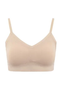 TRENDYOLMİLLA Nude Micro Ghost/Seamless Fixed Container bralette Bra - Image 3