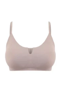 TRENDYOLMİLLA Mink Ghost/Seamless Micro Covered bralette Knitting Bra - Image 2