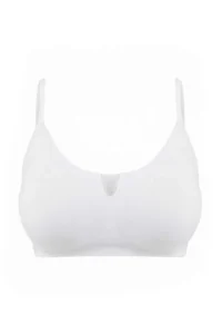 TRENDYOLMİLLA White Ghost/Seamless Micro Covered bralette Knitting Bra - Image 3