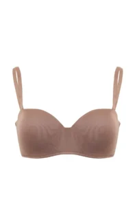 TRENDYOLMİLLA Black-Multicolored 3 Sets Micro Leopard Sabit Container Strapless Bra - Image 9