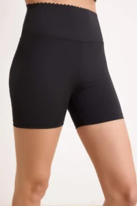 TRENDYOLMİLLA Black Scuba Short Sports Leggings - Image 3