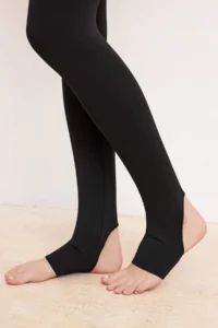 TRENDYOLMİLLA Black Scuba Fuzo Yoga/Pilates Leggings - Image 4