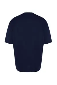MAN Navy Blue Short Sleeve Printed T-Shirt - Image 7