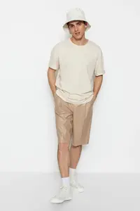 MAN Stone Oversized/Wide Cut Crew Neck Floral Printed Short Sleeve 100% Cotton T-Shirt - Image 2