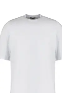 MAN White 100% Cotton Oversized/Wide Cut Basic T-Shirt - Image 8