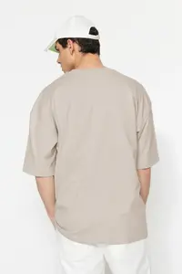 MAN Stone Oversized/Wide Cut 100% T-Shirt - Image 2