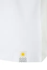 MAN Premium White Oversized 100% Cotton Etiketli textured Basic Thick Tok T-Shirt - Image 6