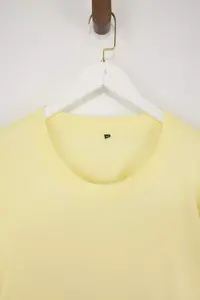 MAN Plus Size Yellow Oversized 100% T-Shirt - Image 2