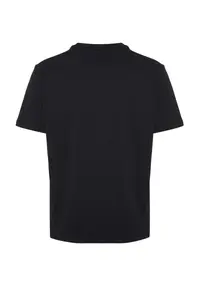 MAN Black Regular/Normal Kesim Color Bloklu 100% Cotton T-Shirt - Image 8