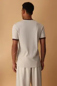 MAN Stone Modern Herritage Oversized/Wide Cut 100% Cotton Printed T-Shirt - Image 4