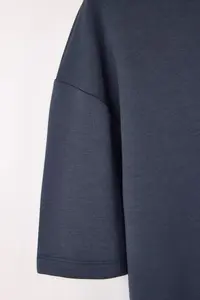 MAN Indigo Oversized/Wide Cut Soft textured Basic T-Shirt - Image 2