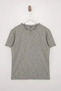 MAN Khaki Regular/Normal Fit Flared single jersey T-Shirt - Image 3