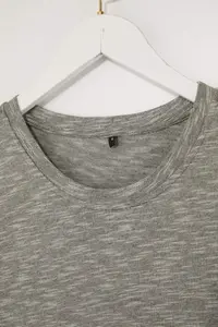 MAN Khaki Regular/Normal Fit Flared single jersey T-Shirt - Image 4