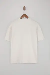MAN Stone Oversized/Wide Cut textured T-Shirt - Image 6