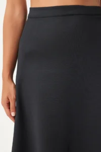 Happiness İstanbul Women Black A Cut Bol Skirt - Image 4