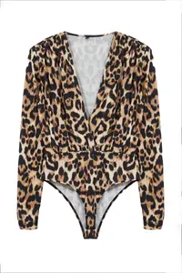 TRENDYOLMİLLA Multicolored Double breasted Yaka Knitting Bodysuit .D.0161 - Image 7