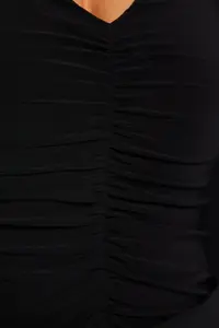 TRENDYOLMİLLA Black Cut Out/Window Detailed Knitting Bodysuit .D.00000 - Image 5