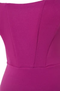 TRENDYOLMİLLA Purple Bodycon Corset Detailed Weaving Chic Evening Gown Night Graduation Dress - Image 7