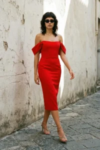 TRENDYOLMİLLA Rejection Fitted Corset Detailed Weaving Chic Evening Gown Night Graduation Dress