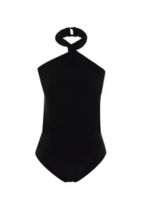 TRENDYOLMİLLA Black Barbell Collar Knitting Bodysuit .D.00004 - Image 6