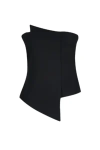 TRENDYOLMİLLA Black Bodysuit-Fitting Weaving Blouse - Image 8