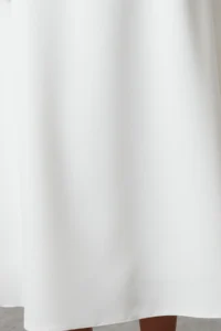 TRENDYOLMİLLA White A-Kesim Weaving Wedding/Marriage Chic Evening Gown Dress - Image 4