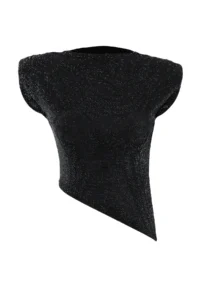 TRENDYOLMİLLA Black Simli Knitting Blouse