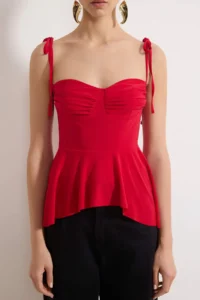 TRENDYOLMİLLA Rejection Chest Detailed Knitting New year Blouse - Image 3