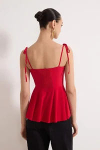 TRENDYOLMİLLA Rejection Chest Detailed Knitting New year Blouse - Image 4