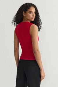 TRENDYOLMİLLA Rejection Drape Detailed Knitting Bustier - Image 5