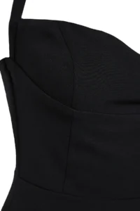 TRENDYOLMİLLA Black Accessory Detailed Weaving Chic Evening Gown Gece Graduation Dress - Image 7
