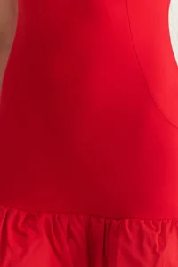 TRENDYOLMİLLA Rejection Balloon Skirt Detailed Inside Shorts Weaving Evening Gown Night Graduation Dress - Image 6