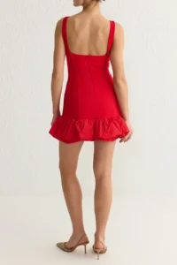 TRENDYOLMİLLA Rejection Balloon Skirt Detailed Inside Shorts Weaving Evening Gown Night Graduation Dress - Image 7