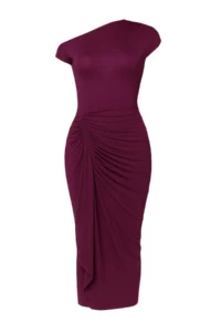 TRENDYOLMİLLA Plum Fitted Back Adjustable Lace Evening Gown Night Graduation her dress - Image 6