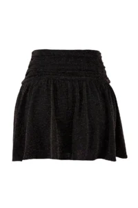 TRENDYOLMiLLA Gold Short/Super Mini Simli Knitting Shorts Lined Party Skirt - Image 6