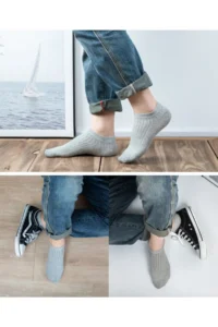 BGK Unisex 5 Sets Summer Colorful Socks - Image 3