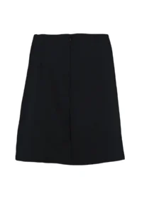 TRENDYOLMiLLA Black Front Gather Detailed Double breasted Mini Size Weaving Skirt - Image 7