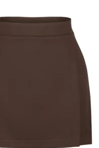 TRENDYOLMiLLA Bitter Coffee Double breasted Weaving Shorts Skirt - Image 15