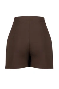 TRENDYOLMiLLA Bitter Coffee Double breasted Weaving Shorts Skirt - Image 16