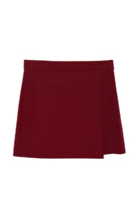 TRENDYOLMiLLA Burgundy Double breasted Weaving Shorts Skirt  Shorts & Bermuda - Image 7
