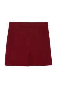 TRENDYOLMiLLA Burgundy Double breasted Weaving Shorts Skirt  Shorts & Bermuda - Image 8