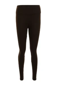 TRENDYOLMİLLA Brown Shaping Elastic Waist High Waist Knitting Leggings - Image 12