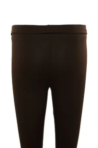 TRENDYOLMİLLA Brown Shaping Elastic Waist High Waist Knitting Leggings - Image 14