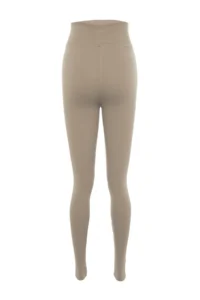 TRENDYOLMİLLA Stone Shaping Elastic Waist High Waist Knitting Leggings - Image 6