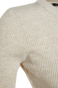 TRENDYOLMİLLA Stone Midi Knitwear Crew Neck Dress - Image 7