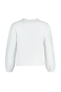 TRENDYOLMİLLA White Collar Embroidered Embroidery Detailed Regular Normal Pattern Cotton Weaving Shirt - Image 10