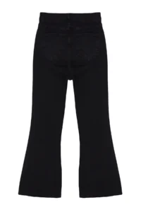TRENDYOLMİLLA Anthracite High Waist Crop Middle Flexible Flare Bilek Size comfort/Flexible jeans - Image 6